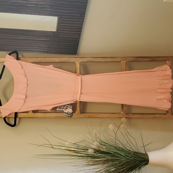 Lucy Love Women's Ruffle Pink Dress - Picture 3 of 7